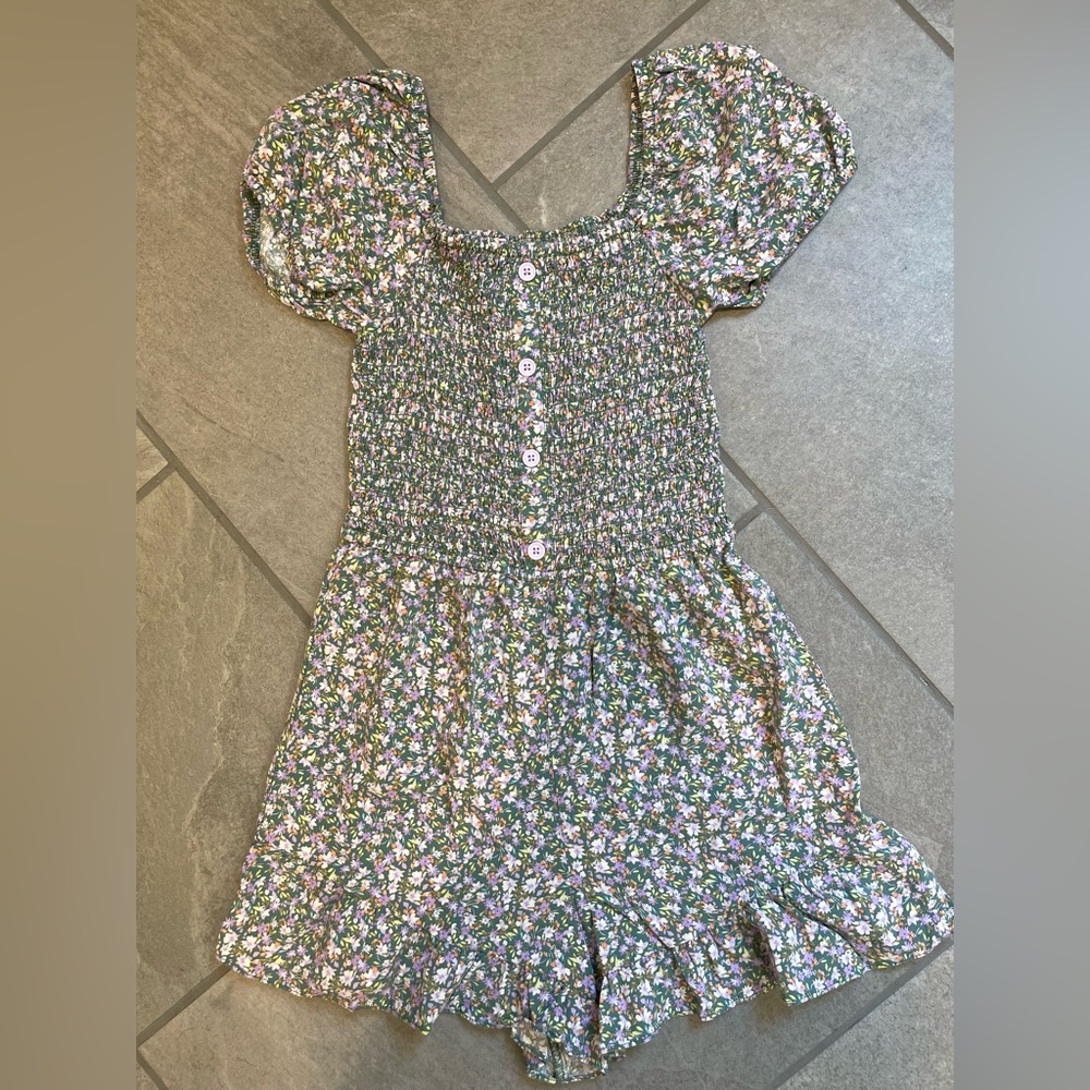 Art Class Multicolor Girls Romper Size Large 10/12